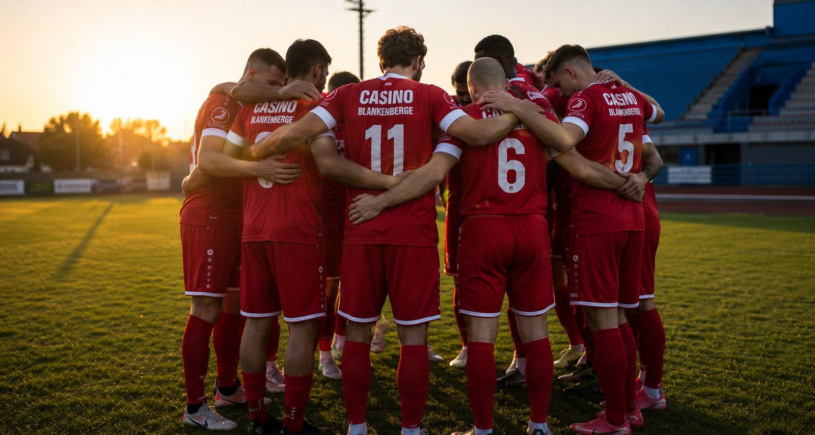 KSC Blankenberge eerste elftal viert een doelpunt